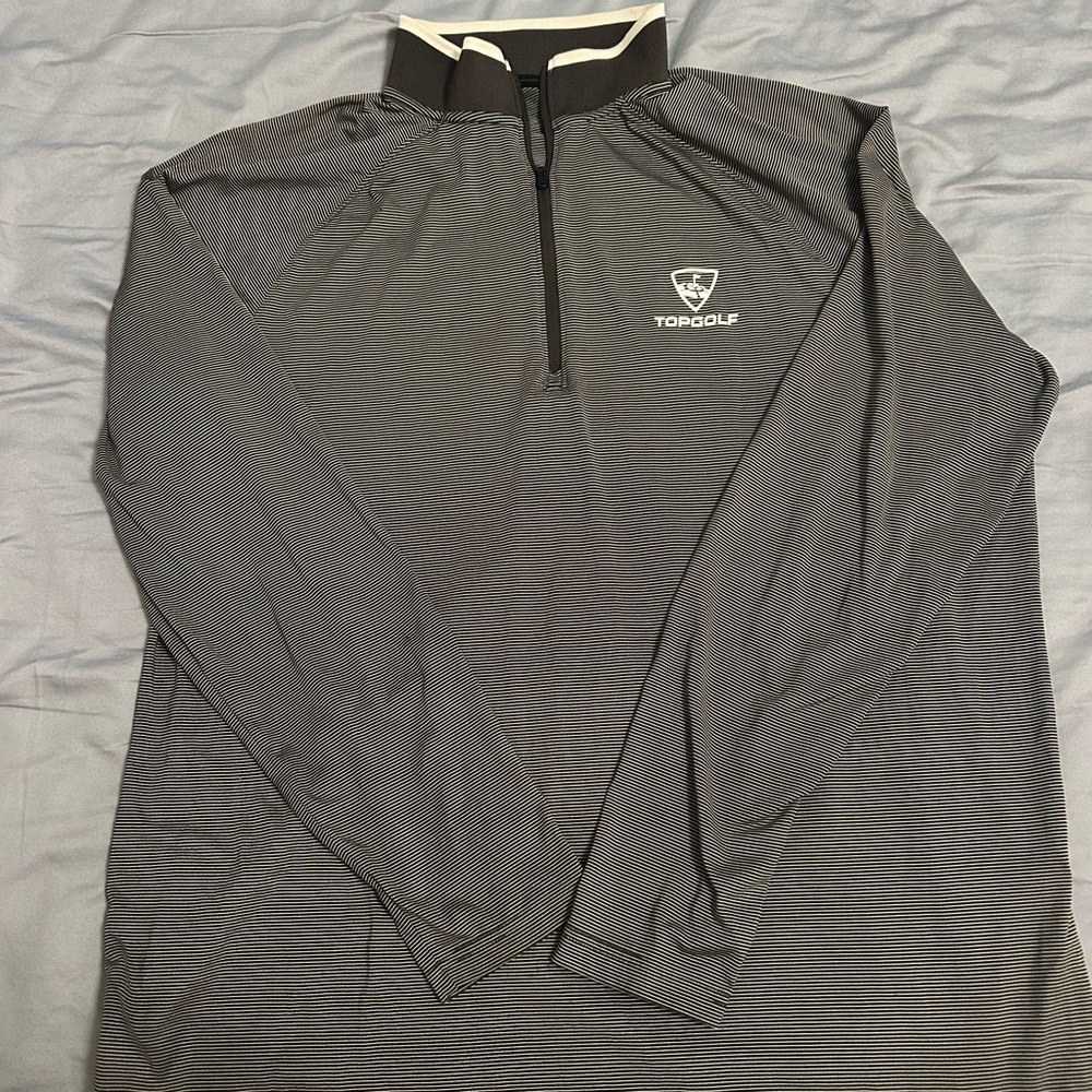 Under Armour Black Lightweight Quarter-Zip Jacket